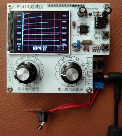 晶体管测试仪图示仪DIY
