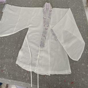 汉服来料定制昭君袄交领琵琶袖对襟褙子对交穿正德方领圆领长短衫