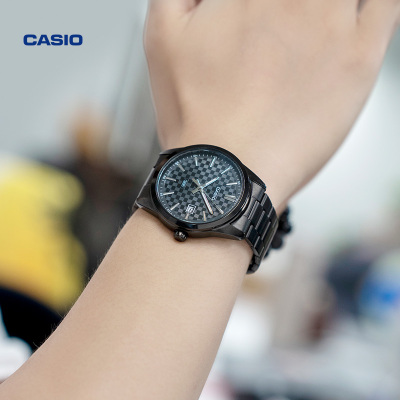 卡西欧/MTP-VD03经典指针休闲运动防水石英腕表商务男表原装正品