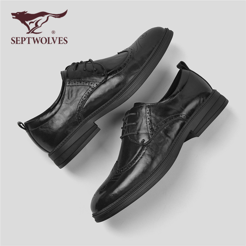 黑色 38 七匹狼男士皮鞋2025新款    245.5元