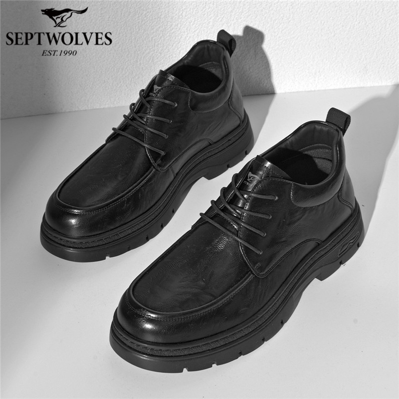 七匹狼马丁靴男2025新款冬季