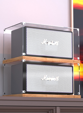 适用MARSHALL马歇尔STANMORE3无线蓝牙音箱亚克力透明防尘展示盒