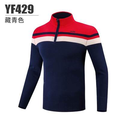 新款高夫服尔装男毛衣长士袖恤男装YF429外套衣服针织衫卫衣