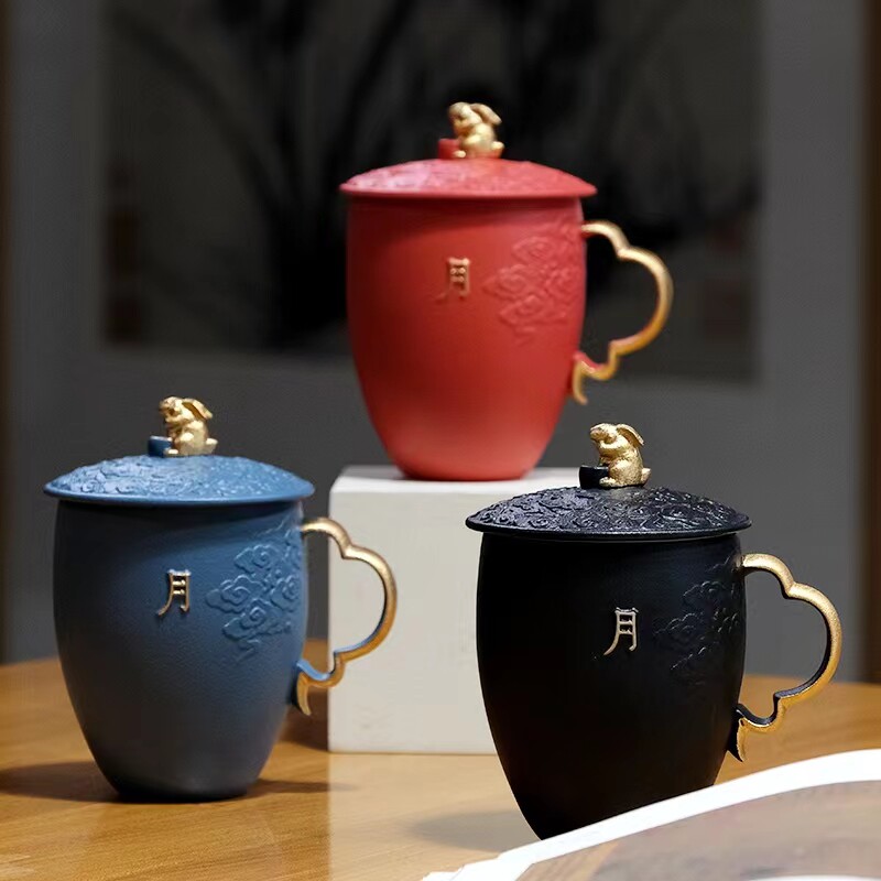 故宫行云流水杯办公杯茶杯礼盒