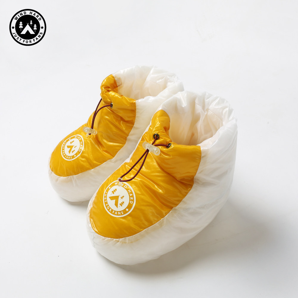 WIND HARD/风刑10D超轻羽绒鞋套户外露营保暖靴冬季帐篷保暖袜
