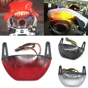 适用本田CBR600RR 07-12年摩托车尾灯刹车转向灯转弯信号灯改装件