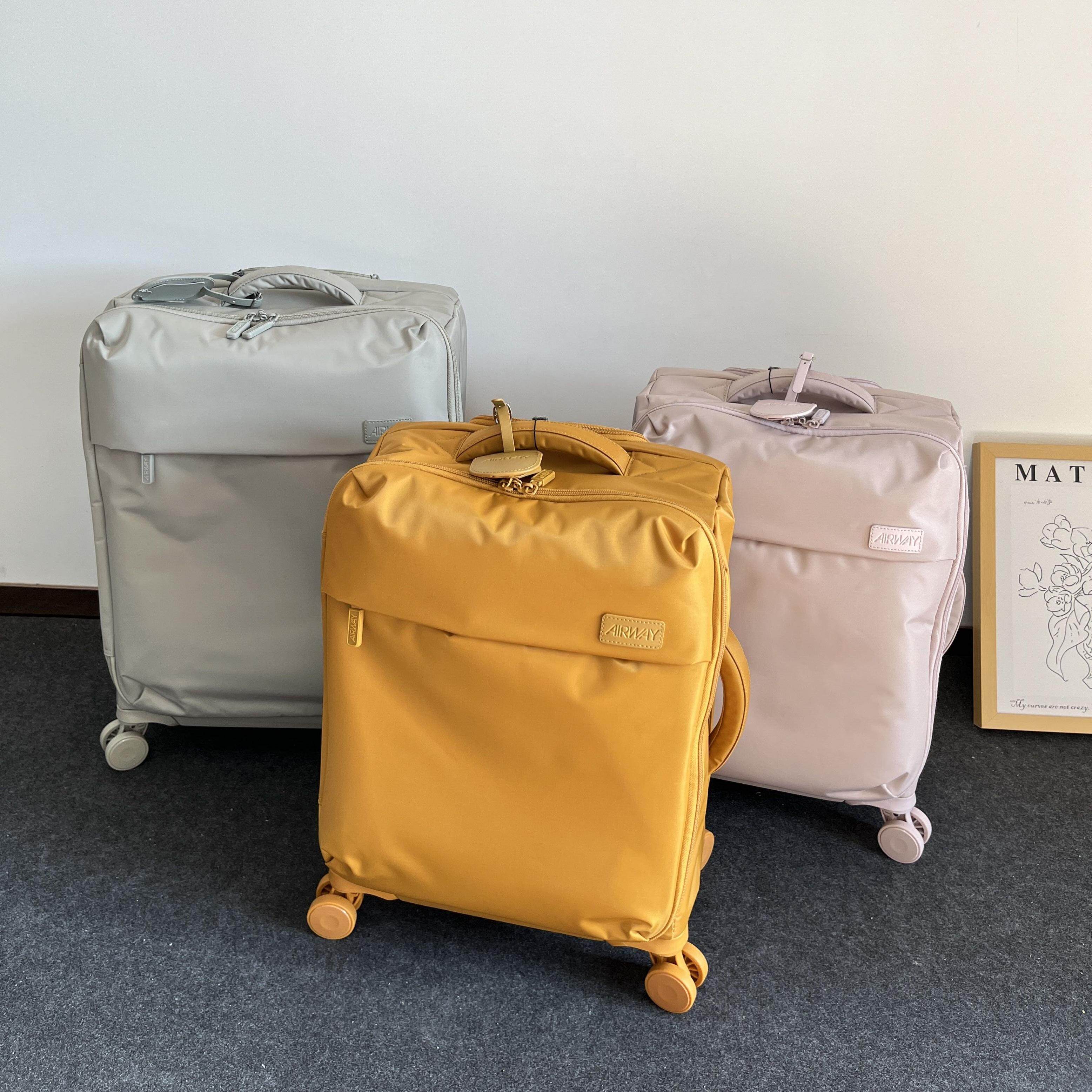 出口超轻牛津布旅行箱万向轮防水静音行李登机拉杆箱20寸