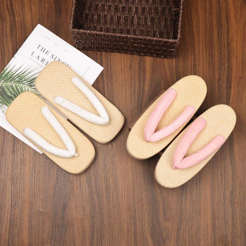 日本木屐日式cos和服草履拖鞋女软底拍照摄影中国风人字厚底拖鞋,女鞋,其他拖鞋,淘宝优惠券,粉丝福利购,淘宝优惠卷