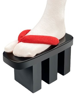 不知火cos鞋蝶步韶华cos三齿木屐鬼灭之刃上弦六堕姬千本樱鞋子