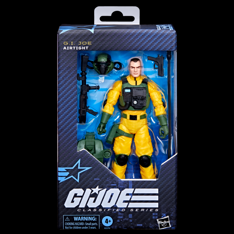 【新品现货】孩之宝特种部队GIJOE过杀气密封圈 6寸可动收藏人偶