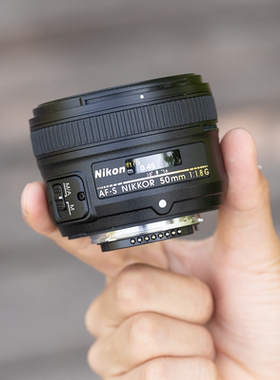Nikon/尼康35 50 85mm F1.8全画幅大光圈人像二手定焦单反镜头f18