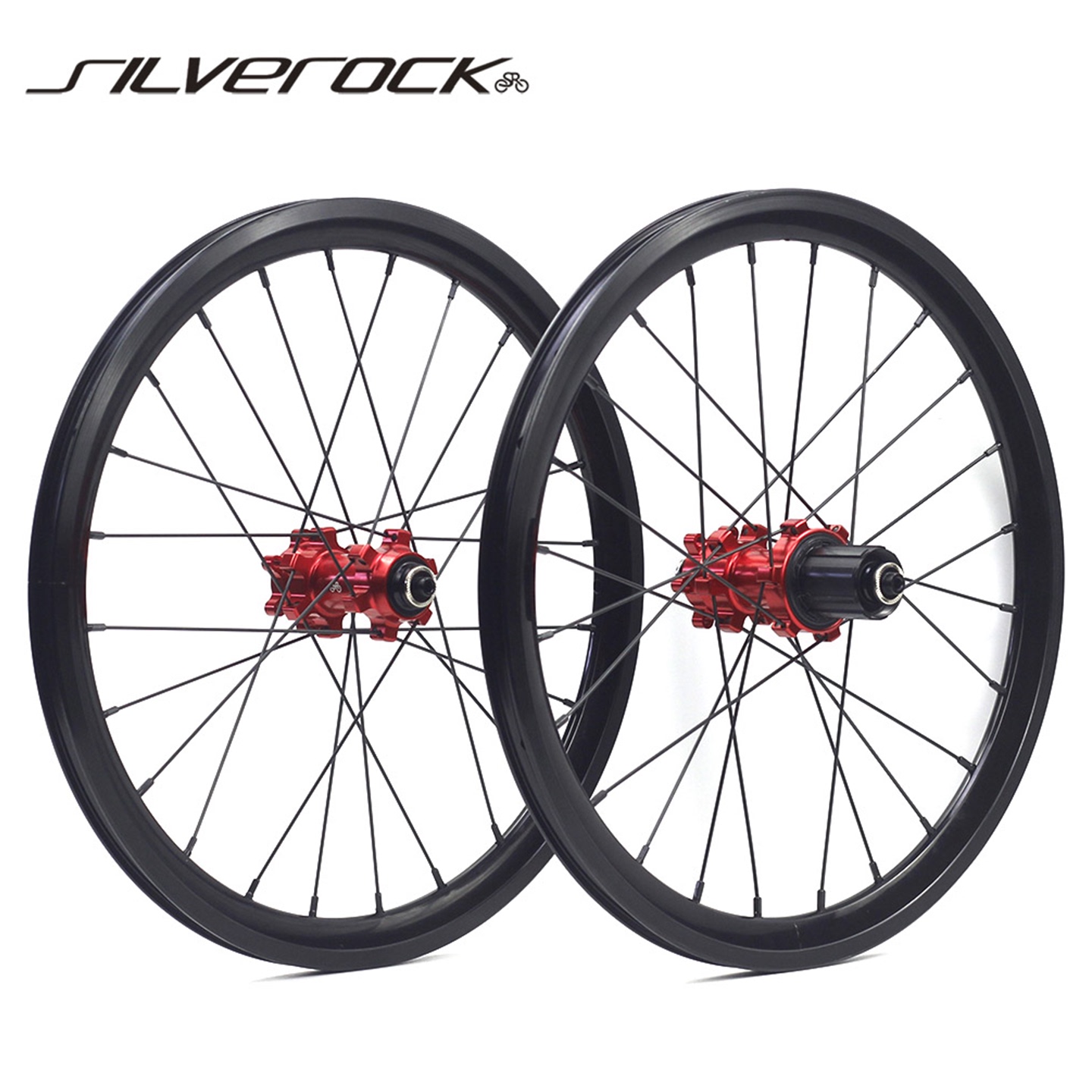 SILVEROCK铝合金底框碟刹轮组
