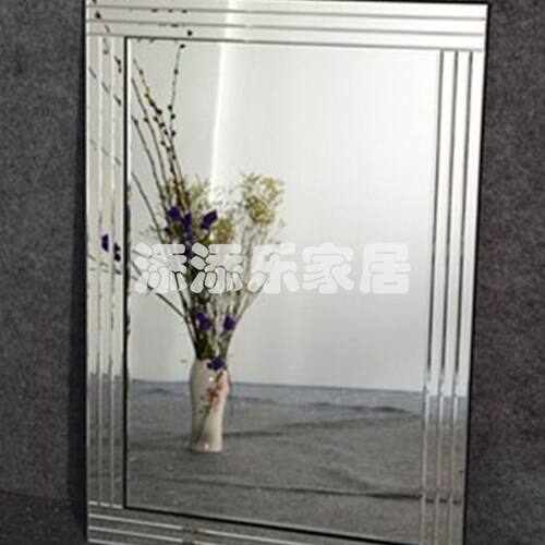 简约现代时尚玄关门厅客厅卧室装饰镜浴室化妆壁饰壁挂镜艺术镜子