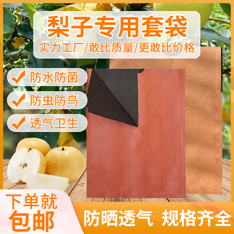 梨子套袋专用防虫鸟苹果水果套袋