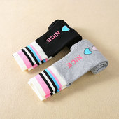 子中小童宝宝加绒加厚长裤 女童打底裤 洋气儿童外穿裤 新款 潮 秋冬款