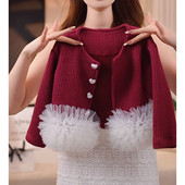 开衫 洋气小众设计外穿拼接蓬蓬女童外套春秋款 上衣潮 新款 2025秋季