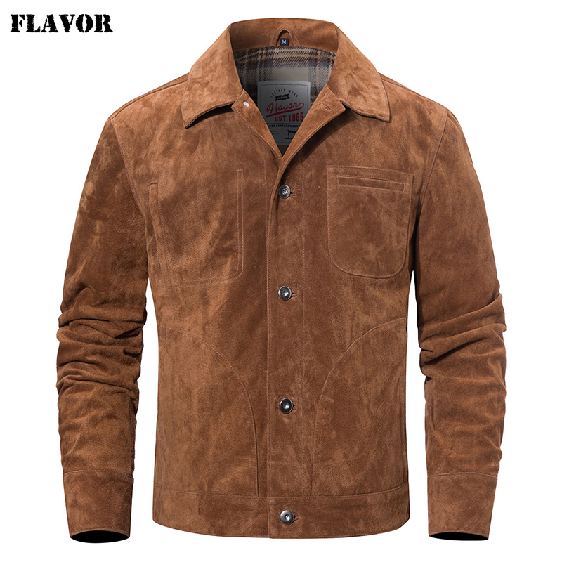 秋冬新款真皮皮衣休闲外套