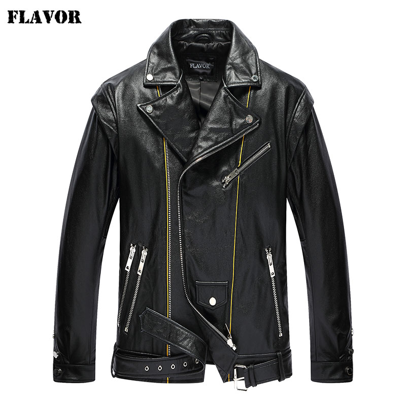 多拉链设计FLAVOR/佛兰诺翻领