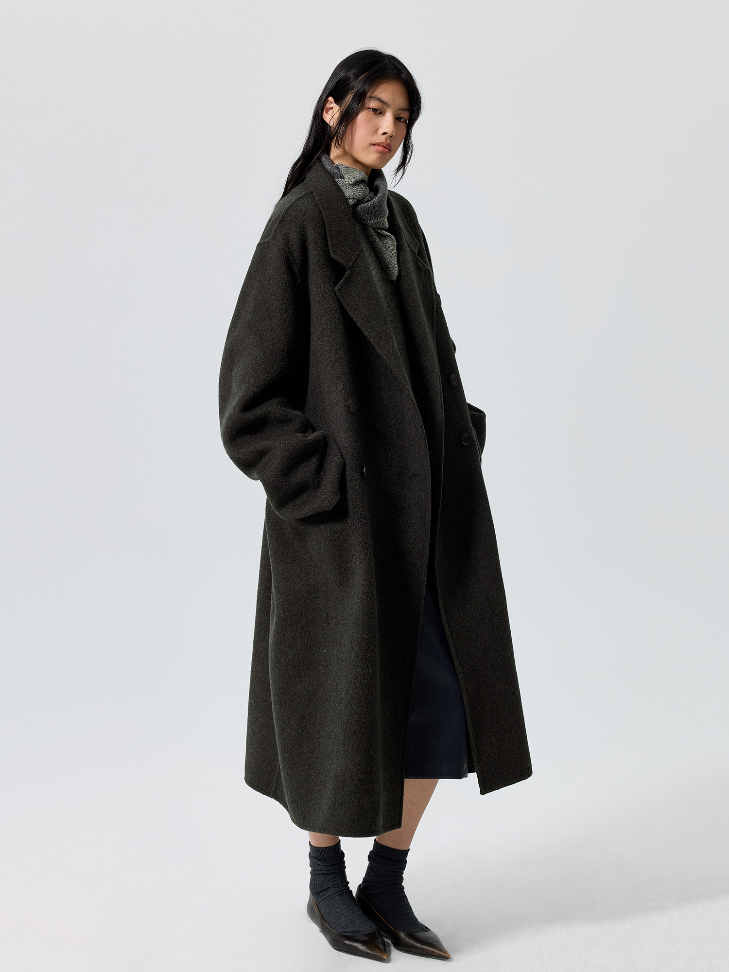 [Simple Project] Wool Blend Double-faced Chester Coat - 올드런드리 OLDLAUNDRY