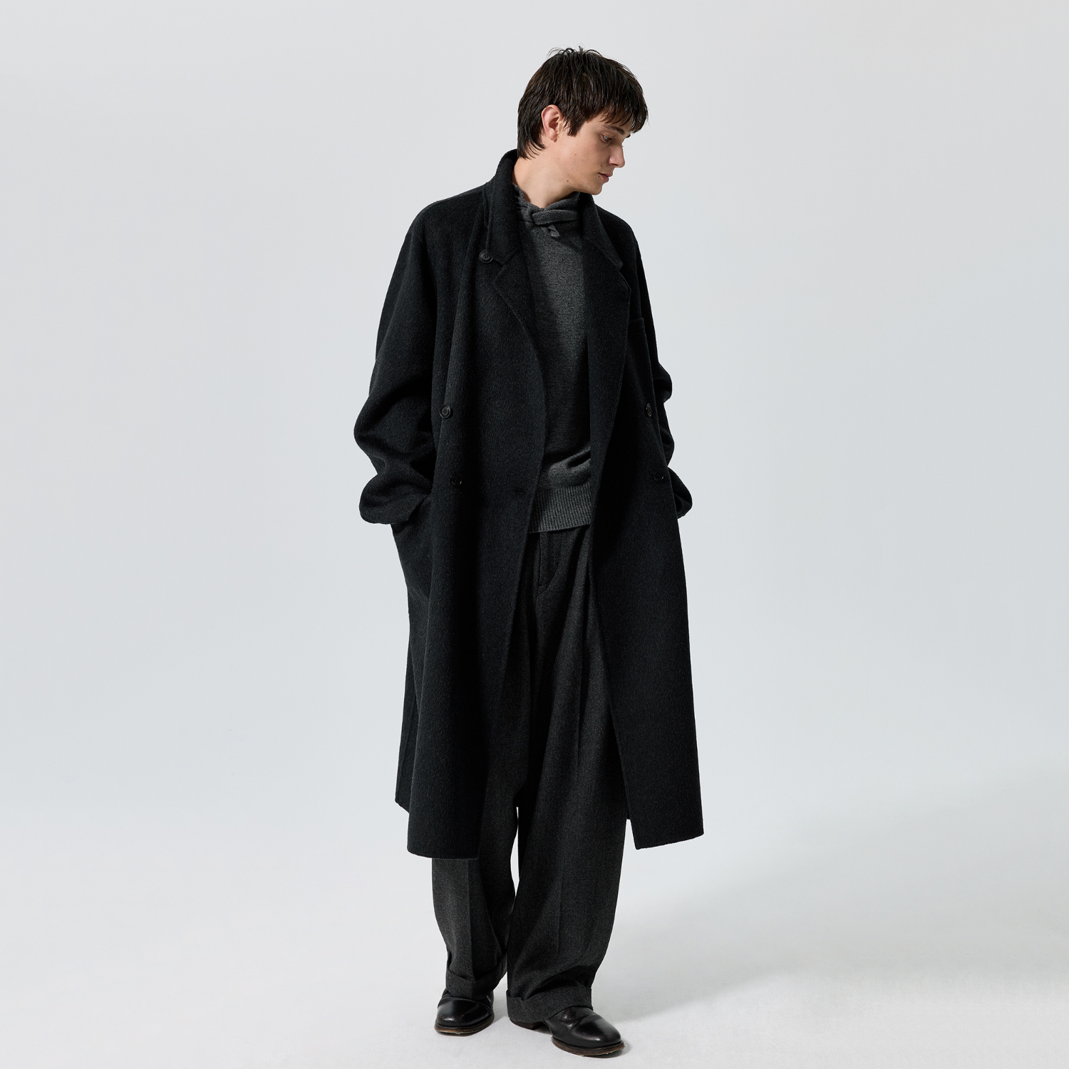 Simple Project*Wool Chester Coat 羊毛双面呢切斯特大衣
