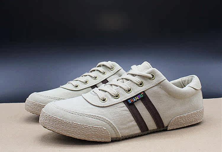 baskets homme pour printemps - Retro - semelle tendon - Ref 960797 Image 3