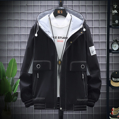 Men's new jacket, Korean fashion, casual work clothes, fashion brand jacket