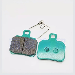 刹车皮小螃蟹对四鲍鱼对二粉色绿色金属高性能卡钳碟刹刹车片