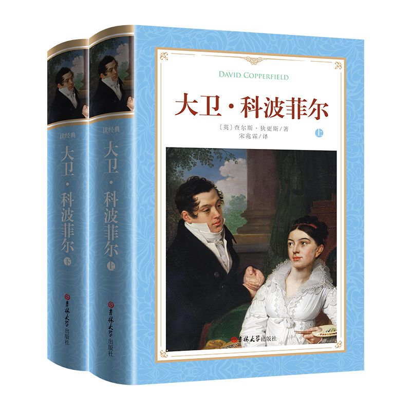 大卫.科波菲尔 上下册 无删减中文完整版 名家名译经典长篇名著 足本世界经典文学名著书目阅读