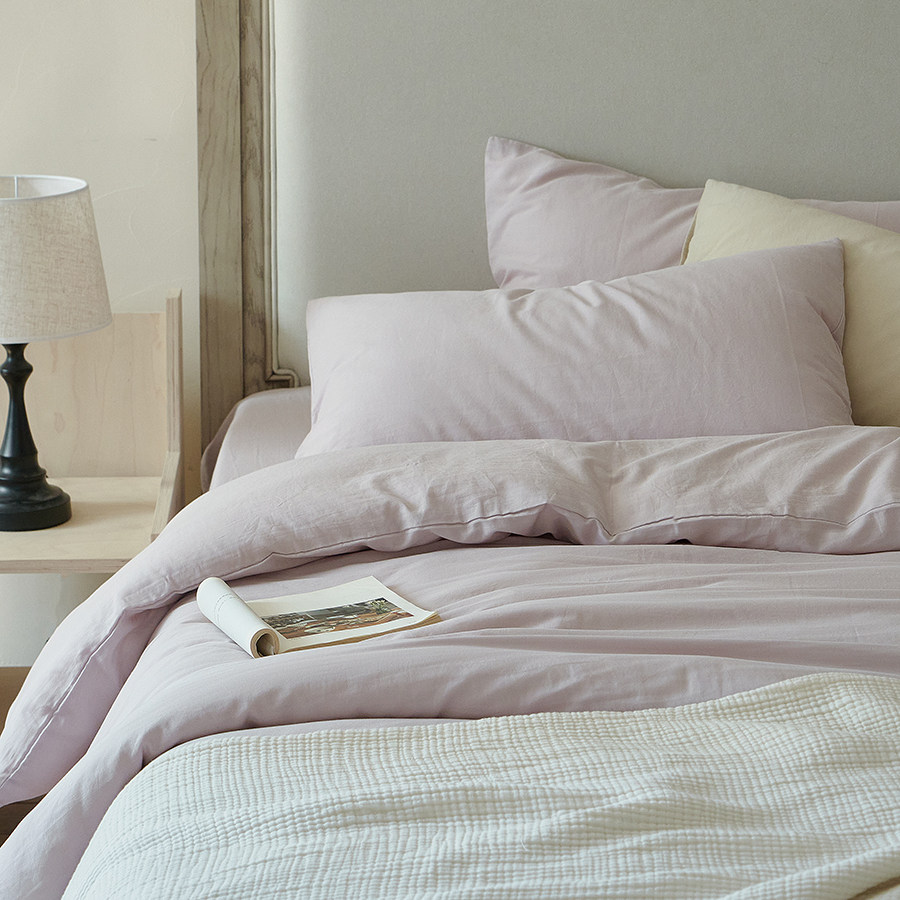 谁懂啊这么软！A类母婴80S双层纱四件套全棉亲肤裸睡纯棉吸汗透气