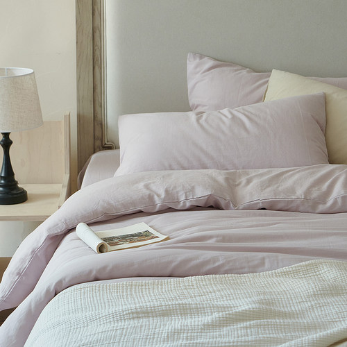 谁懂啊这么软！A类母婴80S双层纱四件套全棉亲肤裸睡纯棉吸汗透气