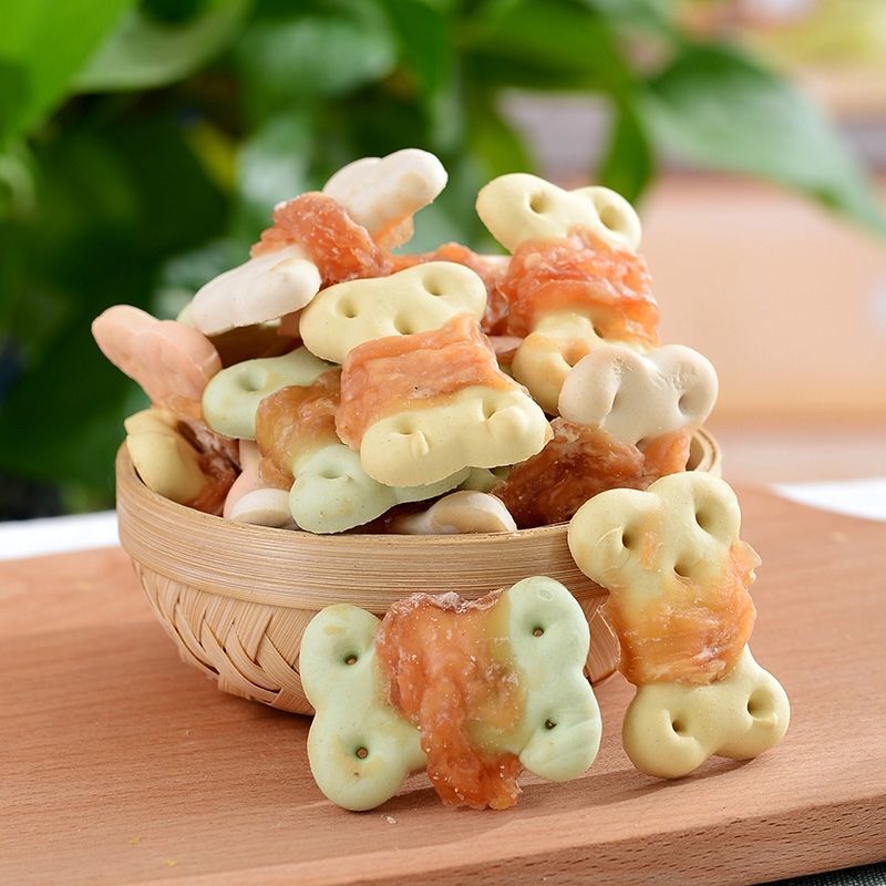 狗狗零食饼干鸡肉绕除臭