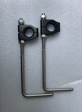 momo牌旭风防挡风升级cnc支架螺丝卡扣22-32mm 38mm车把管夹