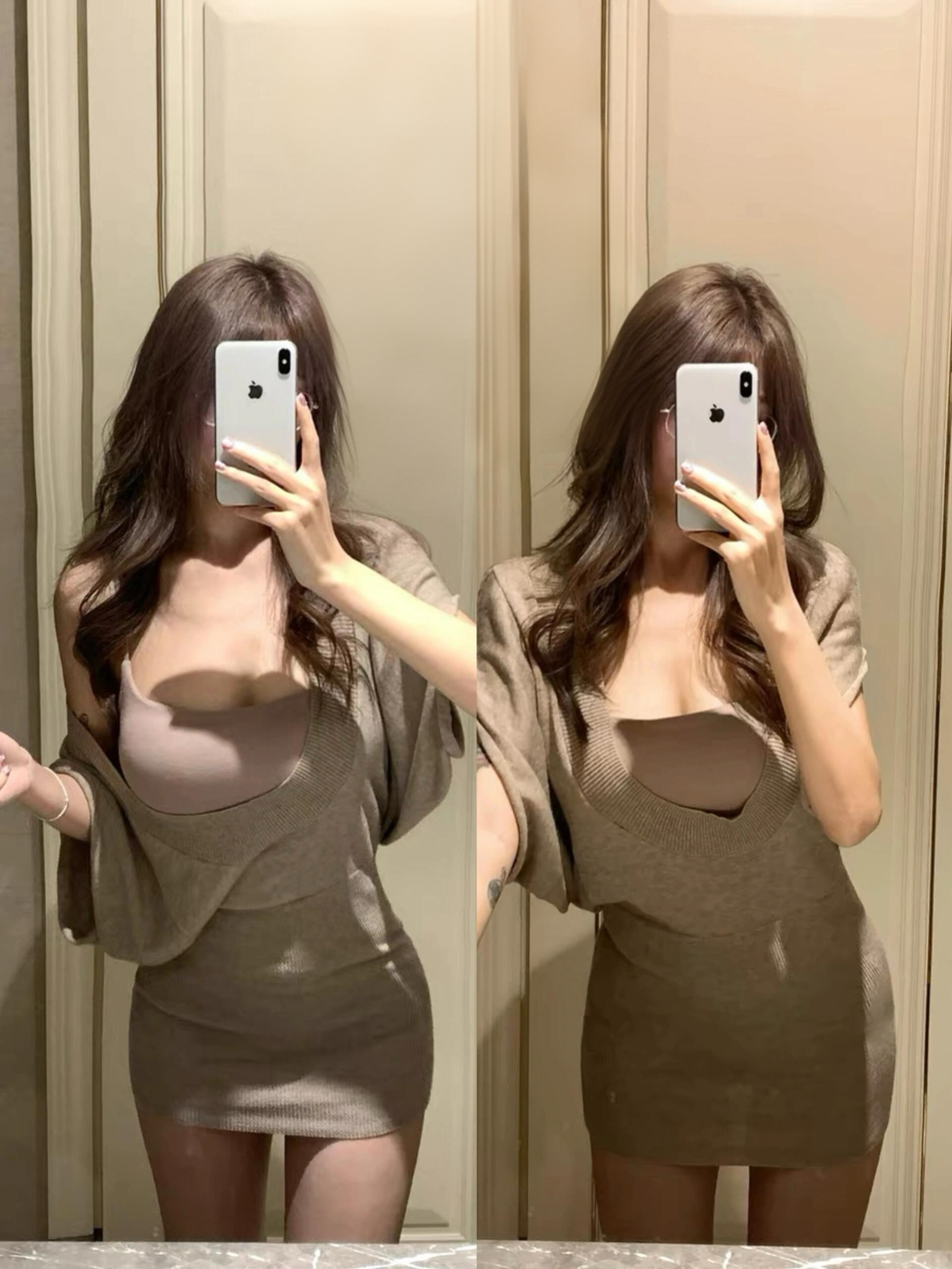 松弛遮肉神器“妈妈级～简直微胖救星”连衣裙春夏吊带纯欲吊带女