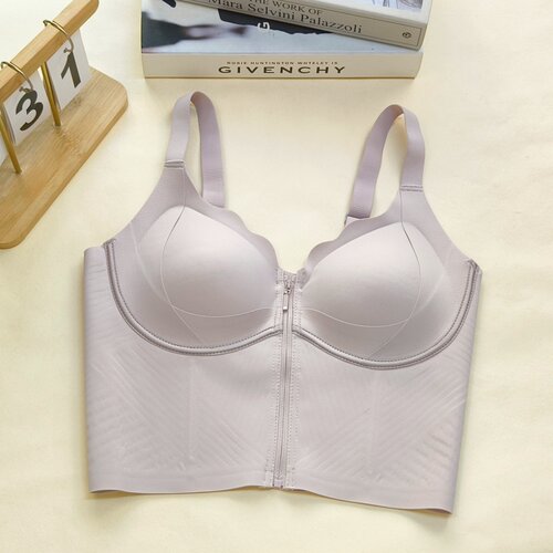 调整型内衣女大胸显小防下垂收副乳隐形背心塑身显瘦无痕美背文胸