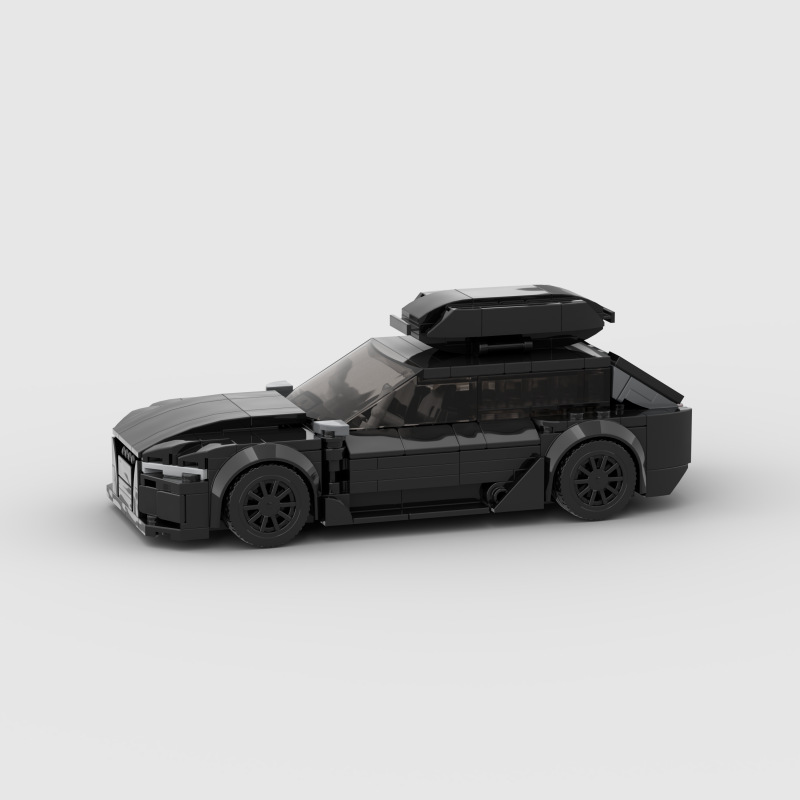 豪华赛车跑车moc兼容 RS6积木益智儿童拼搭玩具D010192