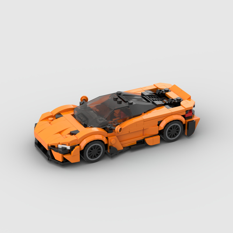 赛车跑车moc兼容儿童益智拼搭玩具积木D010105