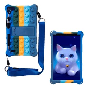 适用台电P80x/P80H平板电脑保护套外套捏捏乐8寸通用防摔硅胶套