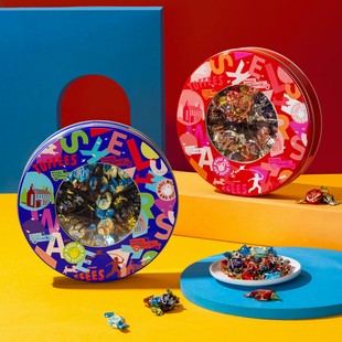 英国原装进口零食节日糖果礼品Walkers沃尔克斯什锦太妃糖礼盒装