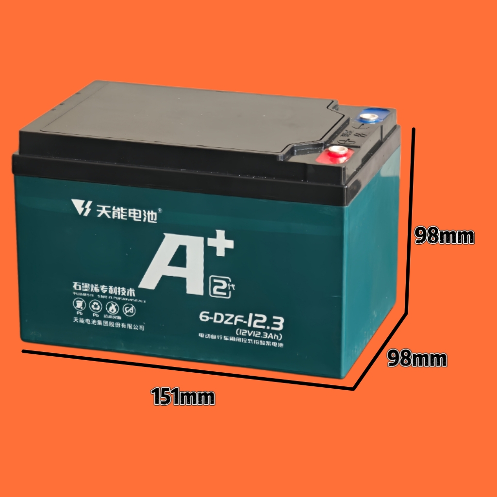 天能大容量大电池夜市照明寿命长