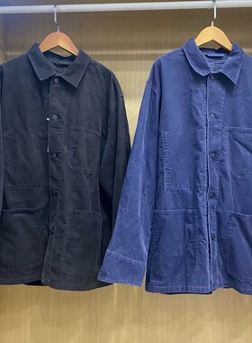 男装女装灯芯绒茄克外套夹克休闲百搭工装上衣2025秋冬新款478249