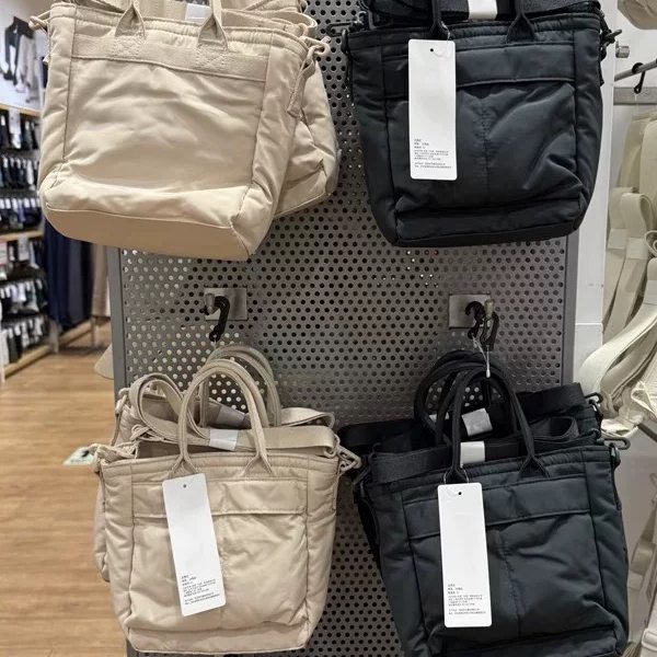 日系女休闲百搭小挎包两用托特包单肩包手提包多口袋斜挎包481364