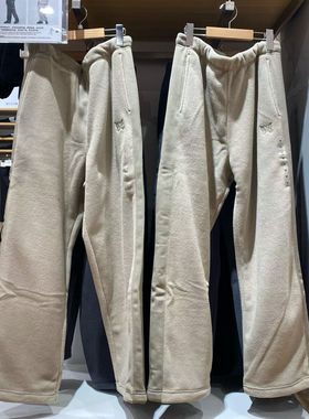 男装！摇粒绒长裤！情侣款保暖直筒休闲裤可束脚25秋冬新款483979