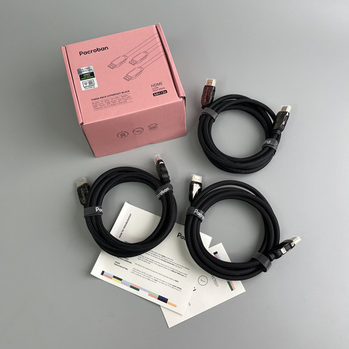 出老美！加粗编织！电视电脑显示器8k高清视频传输线HDMI 2.1线4k