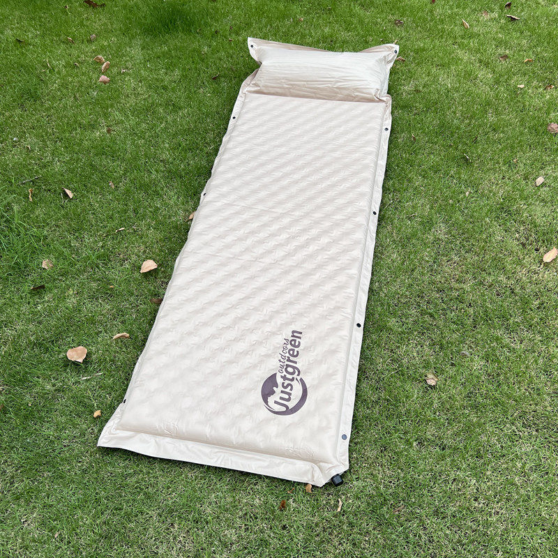 亏本特价！自充气！可拼接！户外露营打地铺防潮垫睡垫地垫床垫