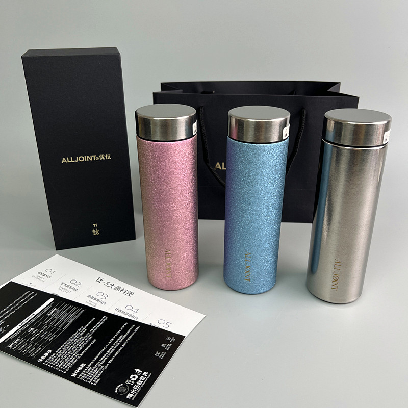 99.9％纯钛！官网299块！高端送礼轻便携保温杯车载水杯泡茶杯子