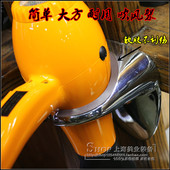 发廊专用电吹风机架子不锈钢风筒座吹风机置物架打孔 壁挂式