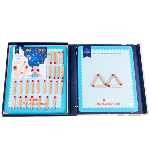 磁性思维火柴棍棒智力开发玩具