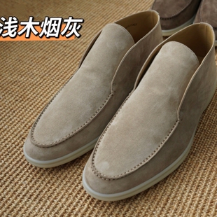 莞产CHAN BV MIU LP莫卡辛LP男款乐福鞋一脚蹬胎牛绒summer walk