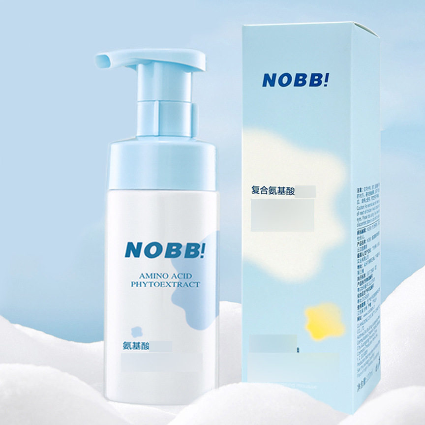 NOBB氨基酸洁面压泵慕斯男女男士洁面