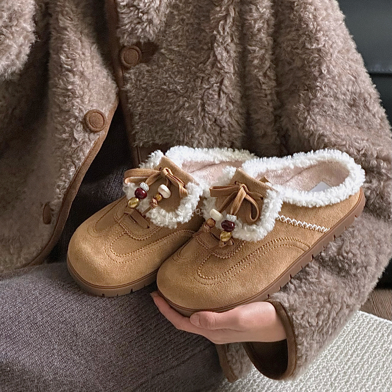 复古勃肯鞋女2025年冬季新款